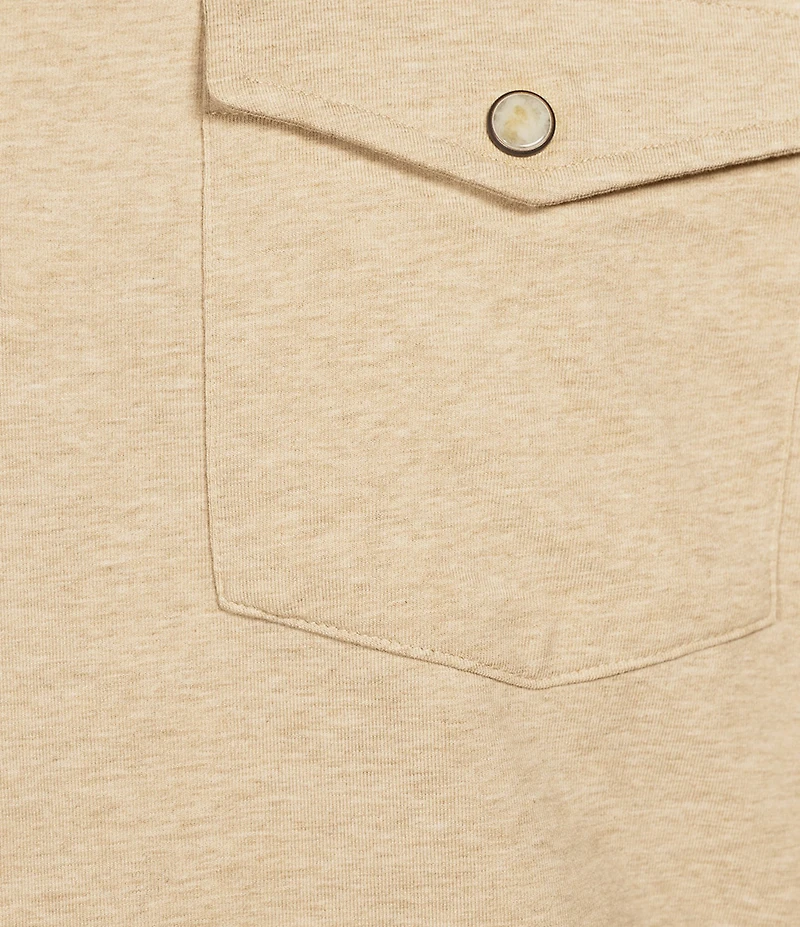Roundtree & Yorke Short Sleeve Solid Western Polo