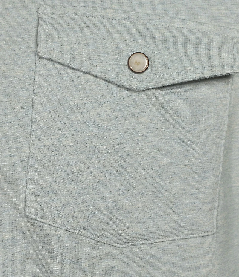 Roundtree & Yorke Short Sleeve Solid Western Polo