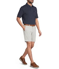 Roundtree & Yorke Short Sleeve Solid Western Polo