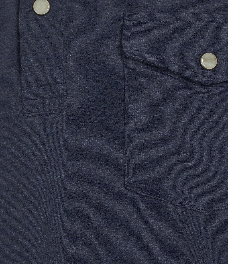 Roundtree & Yorke Short Sleeve Solid Western Polo