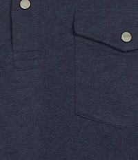Roundtree & Yorke Short Sleeve Solid Western Polo