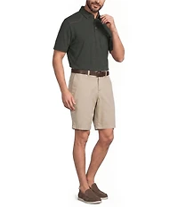 Roundtree & Yorke Short Sleeve Solid Western Polo