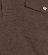 Roundtree & Yorke Short Sleeve Solid Western Polo