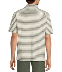 Roundtree & Yorke Short Sleeve Stripe Polo