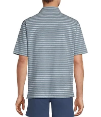 Roundtree & Yorke Short Sleeve Stripe Polo