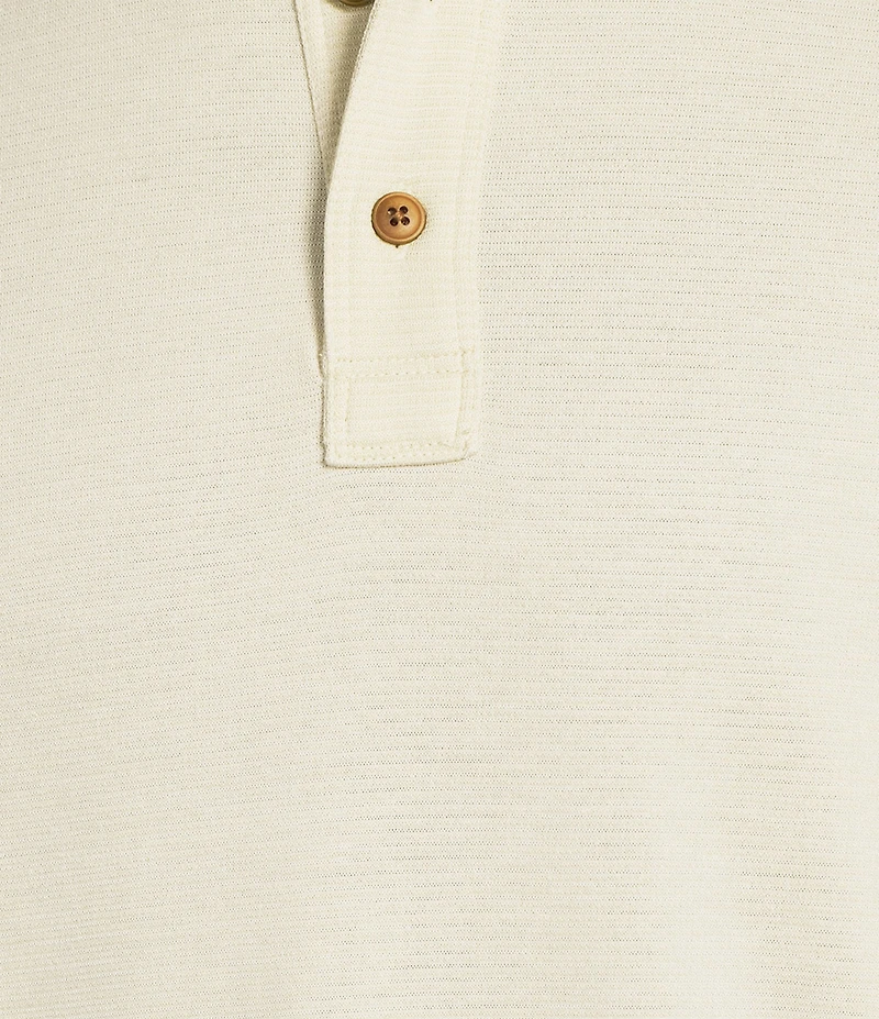 Roundtree & Yorke Short Sleeve Stripe Polynosic Polo Shirt