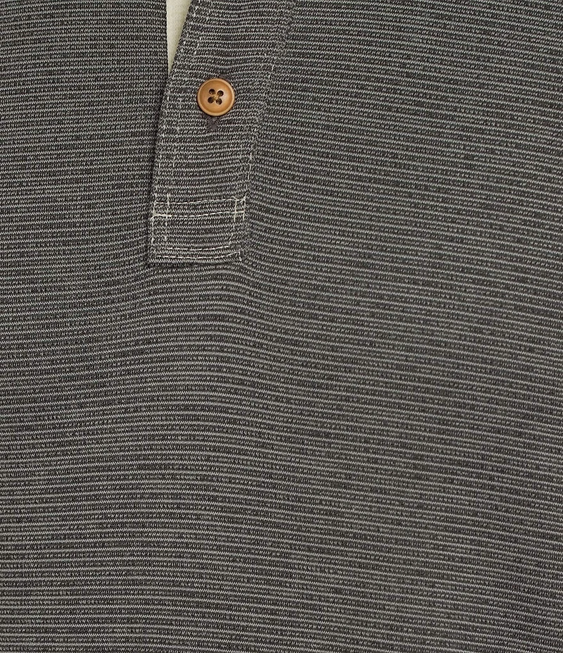 Roundtree & Yorke Short Sleeve Stripe Polynosic Polo Shirt