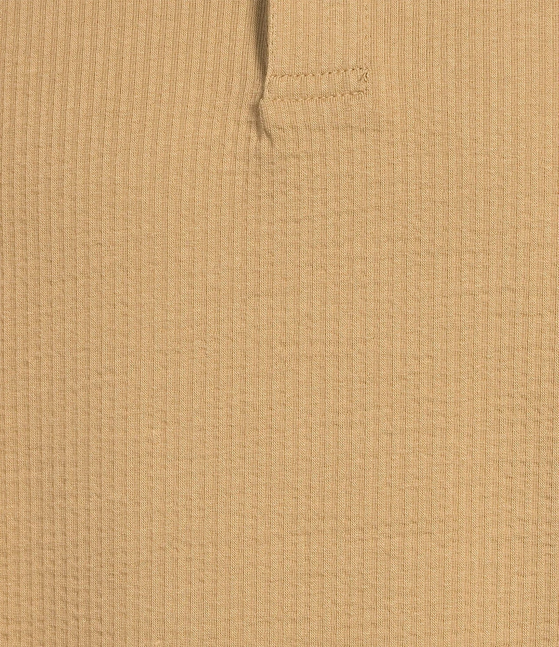 Roundtree & Yorke Short Sleeve Textured Solid Polo