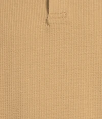 Roundtree & Yorke Short Sleeve Textured Solid Polo