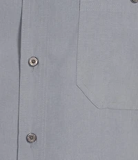 Roundtree & Yorke Short Sleeve Textured Solid Sport Shirt