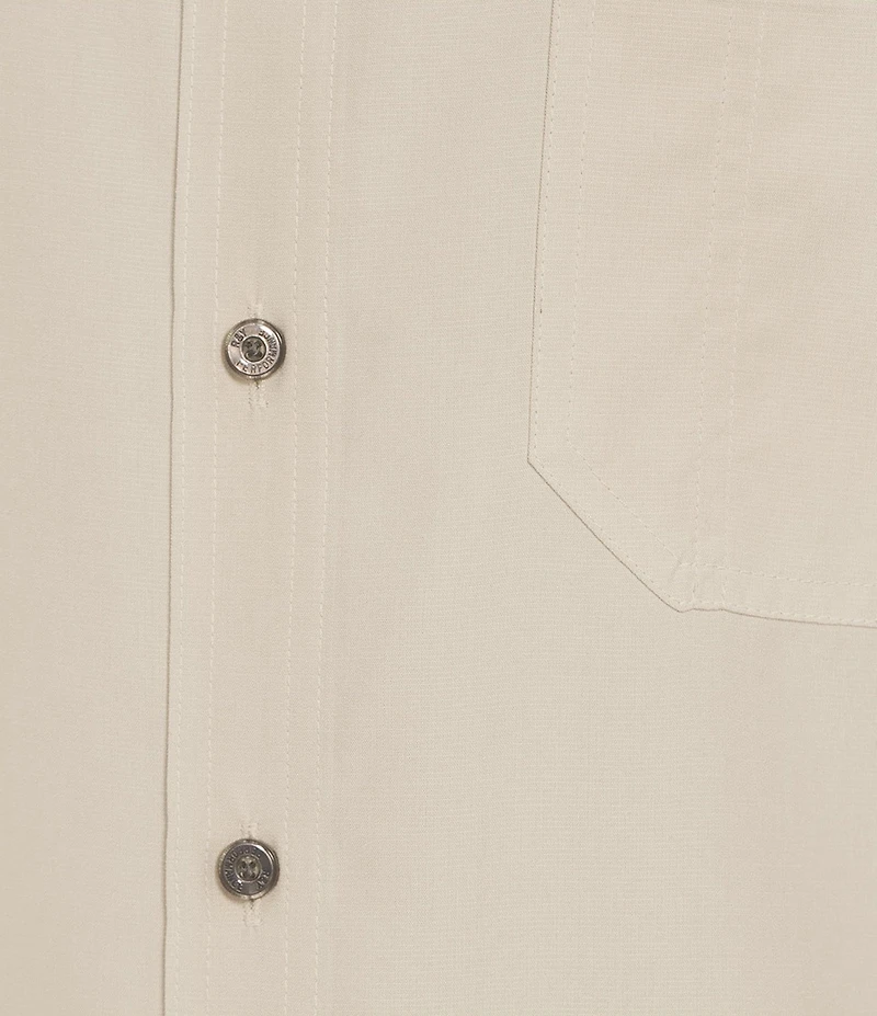 Roundtree & Yorke Short Sleeve Textured Solid Sport Shirt