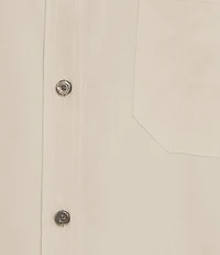 Roundtree & Yorke Short Sleeve Textured Solid Sport Shirt