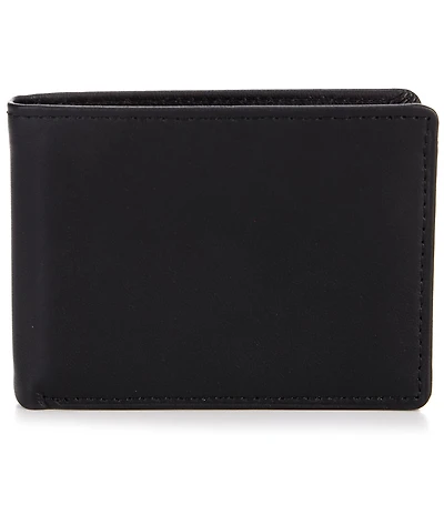 Roundtree & Yorke Slim Nappa Leather Winged Bifold Wallet