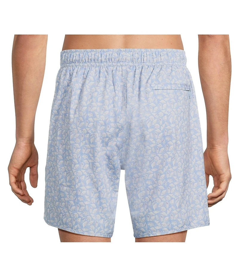 Roundtree & Yorke Small Shell 7#double; Swim Trunks