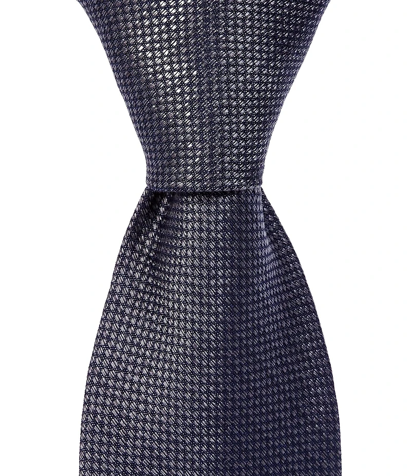 Roundtree & Yorke Solid 2 3/4#double; Silk Tie