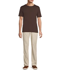 Roundtree & Yorke Solid Cloud Short Sleeve Crew Neck T-Shirt