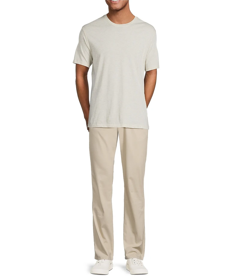 Roundtree & Yorke Solid Cloud Short Sleeve Crew Neck T-Shirt