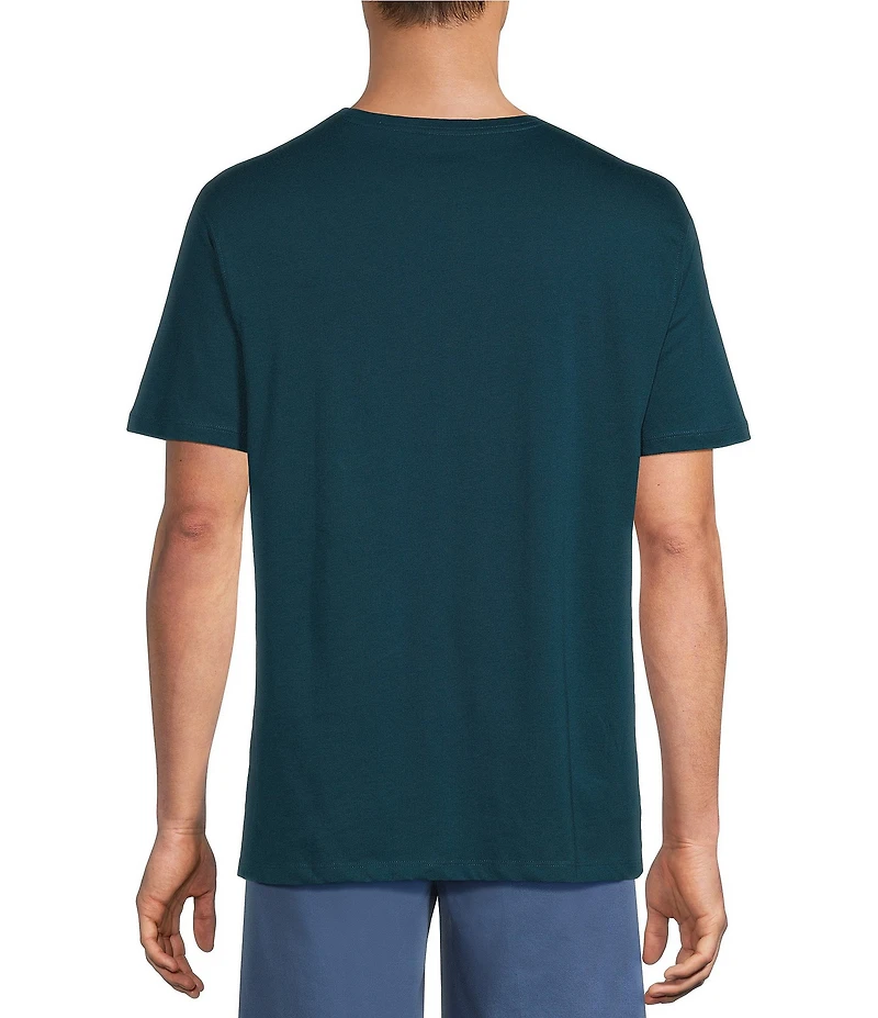 Roundtree & Yorke Cloud Collection Short Sleeve Solid Crew Neck T-Shirt