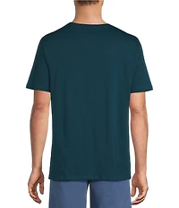 Roundtree & Yorke Cloud Collection Short Sleeve Solid Crew Neck T-Shirt
