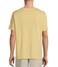Roundtree & Yorke Solid Cloud Short Sleeve Crew Neck T-Shirt