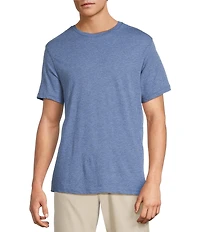 Roundtree & Yorke Solid Cloud Short Sleeve Crew Neck T-Shirt