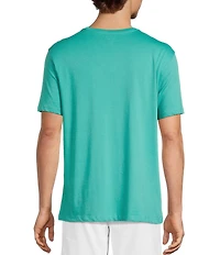 Roundtree & Yorke Cloud Collection Short Sleeve Solid Crew Neck T-Shirt