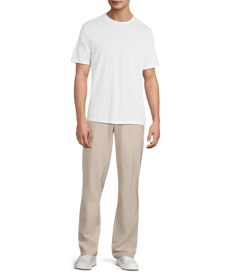 Roundtree & Yorke Solid Cloud Short Sleeve Crew Neck T-Shirt