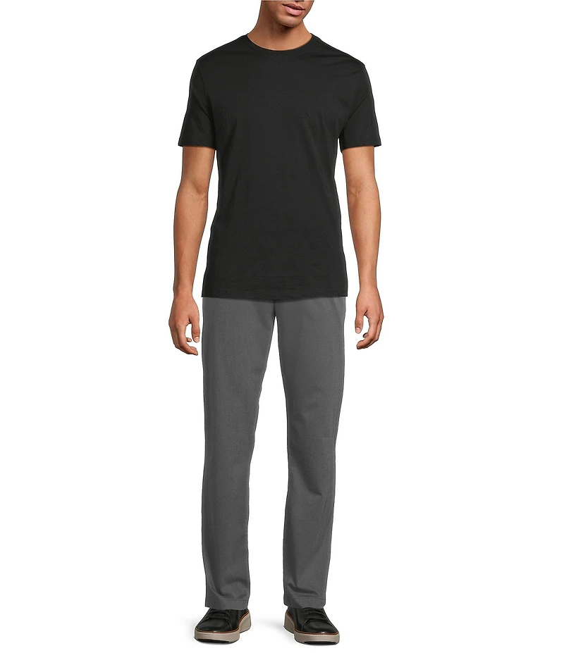 Roundtree & Yorke Solid Cloud Short Sleeve Crew Neck T-Shirt