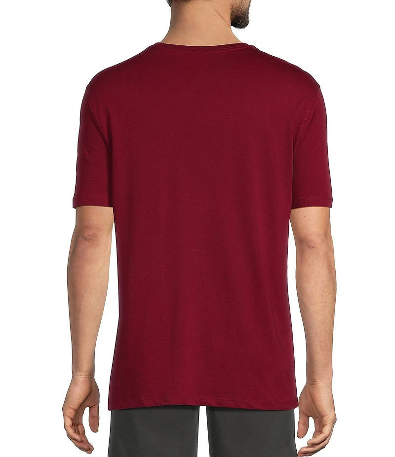 Roundtree & Yorke Cloud Collection Short Sleeve Solid Crew Neck T-Shirt