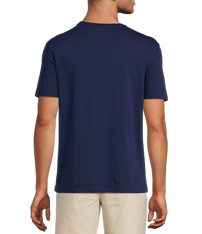Roundtree & Yorke Solid Cloud Short Sleeve Crew Neck T-Shirt
