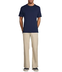 Roundtree & Yorke Solid Cloud Short Sleeve Crew Neck T-Shirt