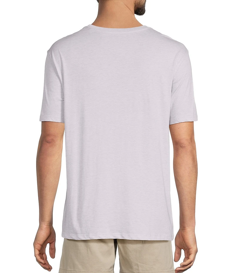 Roundtree & Yorke Cloud Collection Short Sleeve Solid Crew Neck T-Shirt