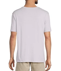 Roundtree & Yorke Cloud Collection Short Sleeve Solid Crew Neck T-Shirt