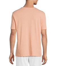 Roundtree & Yorke Cloud Collection Short Sleeve Solid Crew Neck T-Shirt