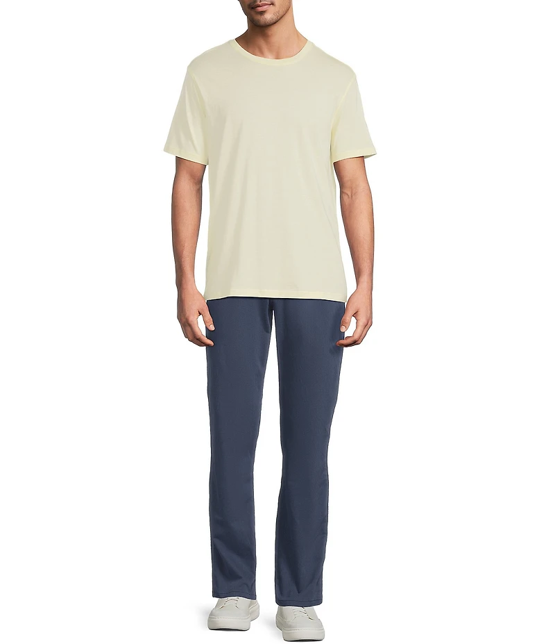 Roundtree & Yorke Solid Cloud Short Sleeve Crew Neck T-Shirt
