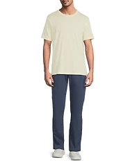 Roundtree & Yorke Solid Cloud Short Sleeve Crew Neck T-Shirt