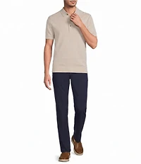 Roundtree & Yorke Solid Soft Knit Polo Sweater
