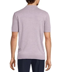 Roundtree & Yorke Solid Soft Knit Polo Sweater