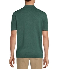 Roundtree & Yorke Solid Soft Knit Polo Sweater