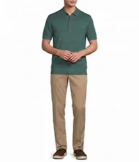 Roundtree & Yorke Solid Soft Knit Polo Sweater
