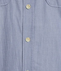 Roundtree & Yorke Solid Textured Sport Shirt