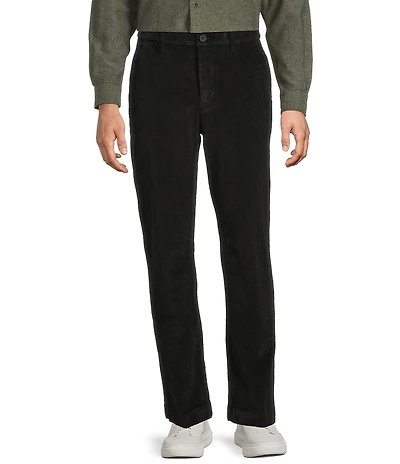 Roundtree & Yorke Stewart Classic Fit Flat Front Corduroy Pants