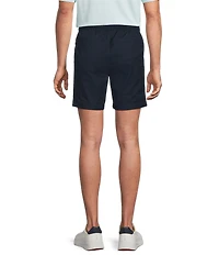 Roundtree & Yorke Straight Fit Drawstring 8#double; Inseam Pull-On Shorts