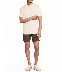 Roundtree & Yorke Straight Fit Drawstring 8#double; Inseam Pull-On Shorts