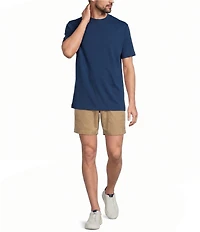 Roundtree & Yorke Straight Fit Drawstring 8#double; Inseam Pull-On Shorts