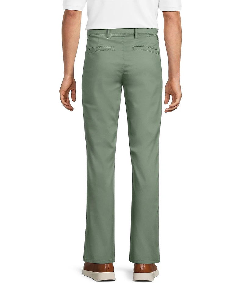 Roundtree & Yorke Straight Fit Flat Front Coolmax Pants
