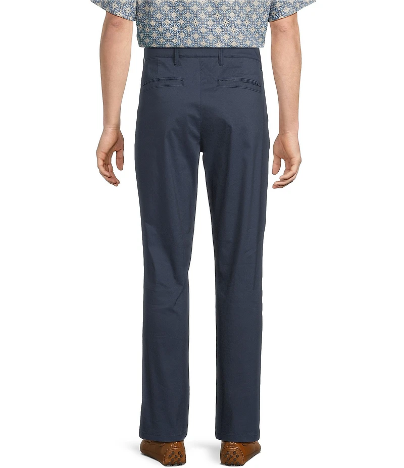 Roundtree & Yorke Straight Fit Flat Front Coolmax Pants