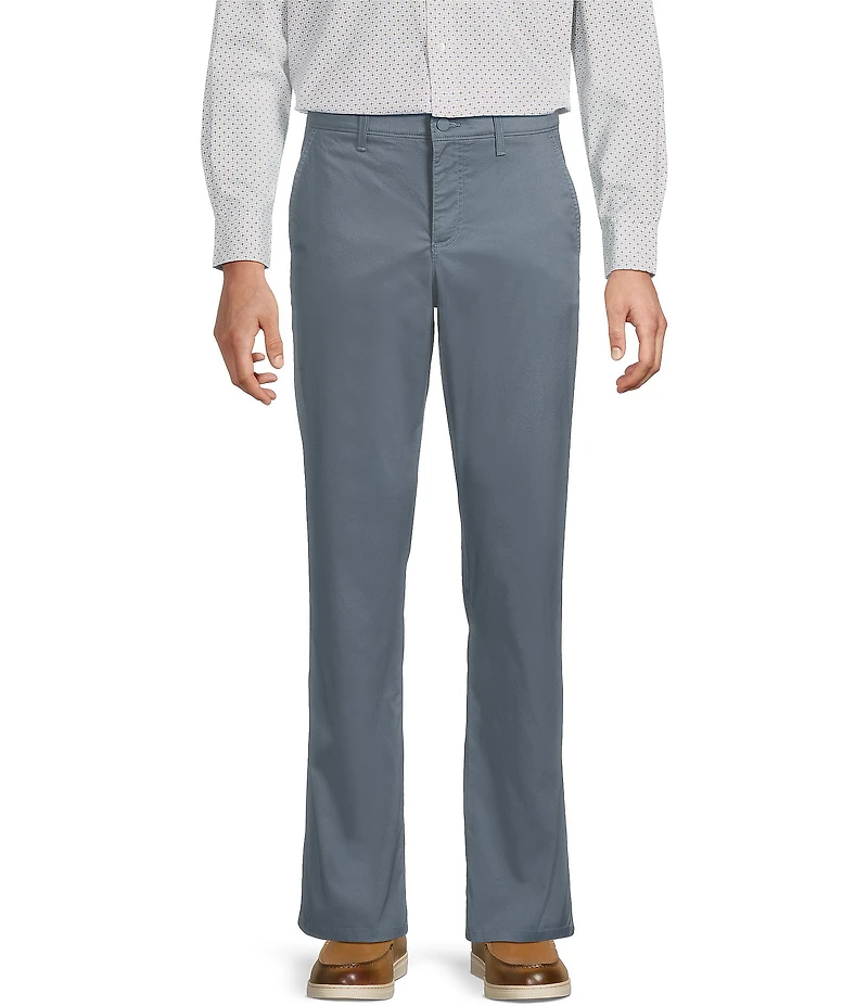 Roundtree & Yorke Straight Fit Flat Front Pants