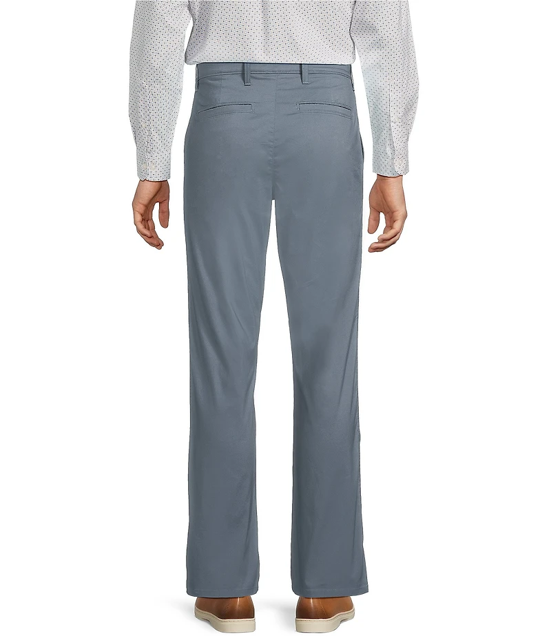 Roundtree & Yorke Straight Fit Flat Front Pants
