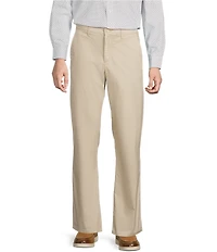 Roundtree & Yorke Straight Fit Flat Front Pants